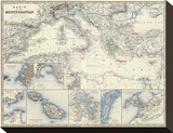 Mediterranean Basin  c1861