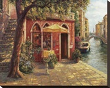 Cafe with Stairway Venice