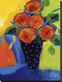 Spring Blooms In Blue Vase I