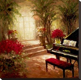Illuminated Music Room