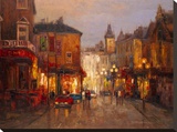 Parisian Night Scene
