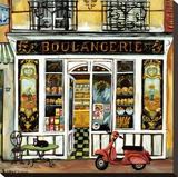 Boulangerie and Red Scooter