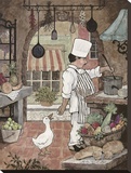 Chef with Goose