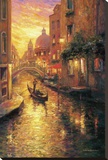 Gondola in Sunset  Venice