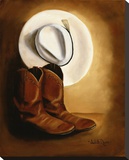 His Boots and Hat