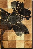 Daffodil Wood Block