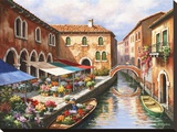 Flower Market on the Canal
