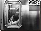 Kissing in a Subway Car