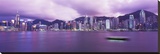 Hong Kong Central District's Skyline at Twilight