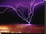 Lightning over San Francisco
