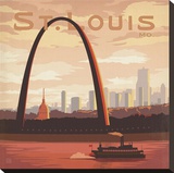 St Louis Gateway to the West Square