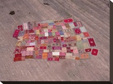 Moroccan Carpets Dry in Sun