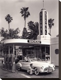 American Gas Station  1950