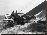 Yacht in Race  1937