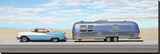 Classic Car with Mobile Home