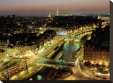 Overlooking Paris at Night