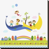 Happy children enjoying their time V