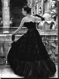 Black Evening Dress  Roma 1952