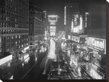 Rainy Night in Times Square  NYC 1952