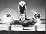 Front View of Passenger Airplane