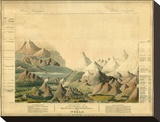Comparative View of the Heights of the Principal Mountains in the World  c1816