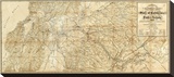 The Central Part of the State of California  c1865