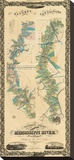 Chart of The Lower Mississippi River  c1858