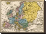 Map of Europe  c1839