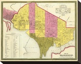 City of Washington  DC  c1846