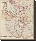 California: San Mateo  Santa Cruz  Santa Clara  Alameda  and Contra Costa Counties  c1896