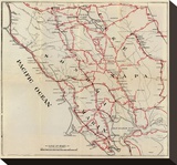 California: Sonoma  Marin  Lake  and Napa Counties  c1896