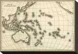 Map of Oceanica  c1839
