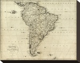 Map of South America  c1796
