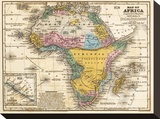 Map of Africa  c1839