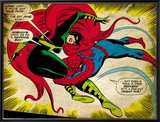 Marvel Comics Retro: The Amazing Spider-Man Comic Panel  Medusa (aged)