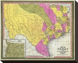 Map of Texas  c1846