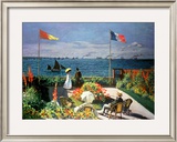 The Terrace at Sainte-Adresse  1867