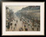 The Boulevard Montmartre on a Winter Morning