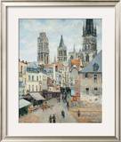 Grocer Street in Rouen  Early Morning