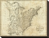 Map of the United States of America  c1796