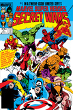 Secret Wars 1 Cover: Captain America