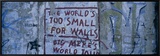 Graffiti on a Wall  Berlin Wall  Berlin  Germany