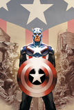 Captain America 45 Cover: Captain America