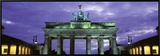 Low Angle View of the Brandenburg Gate  Berlin  Germany