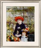 Two Sisters  or on the Terrace  1881