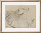 Danseuse penchée en avant