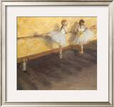Dancers Practicing at the Bar  1876