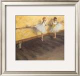 Dancers Practicing at the Bar  1876