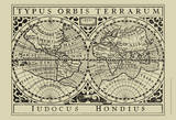 Vintage Map on Khaki I