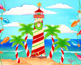 Christmas in July Lighthouse